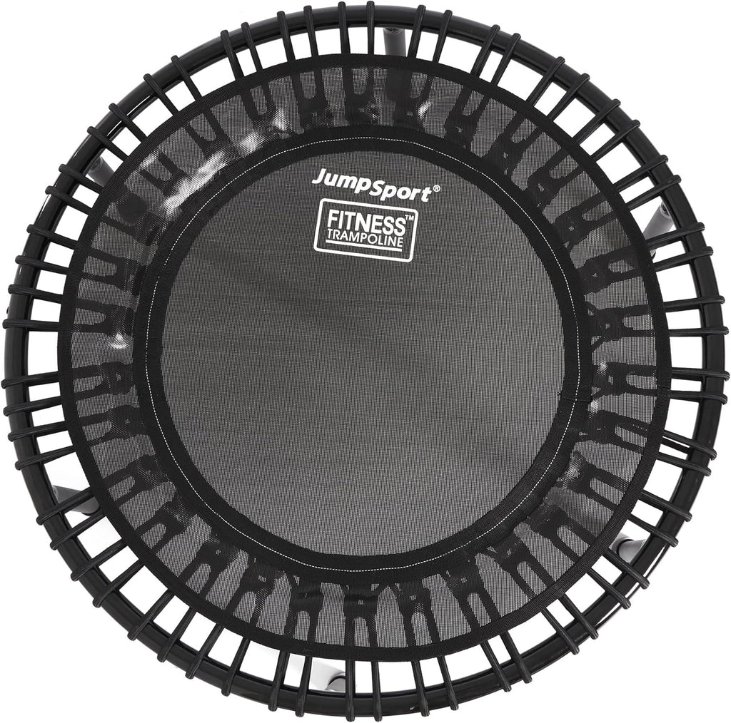 Mini Trampoline with Premium Bungees, Workout DVD, and Online Access to Video Workouts